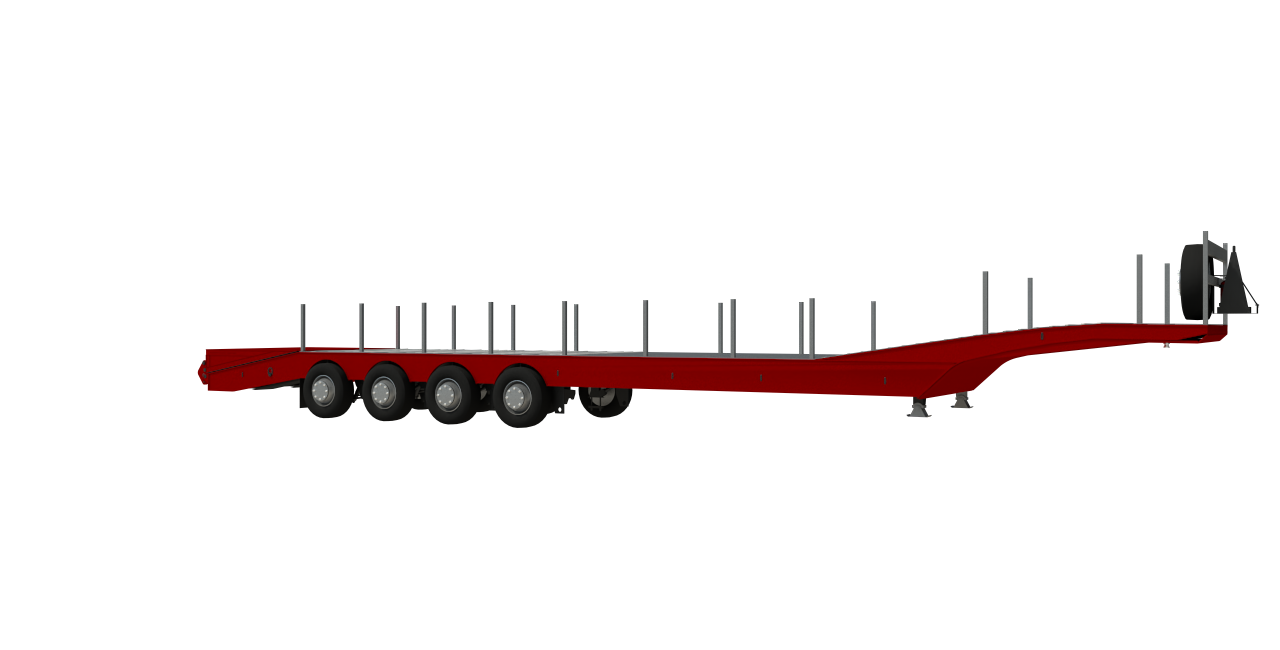 INTEGRATED GOOSENECK LOW-LOADER SEMI-TRAILER Image